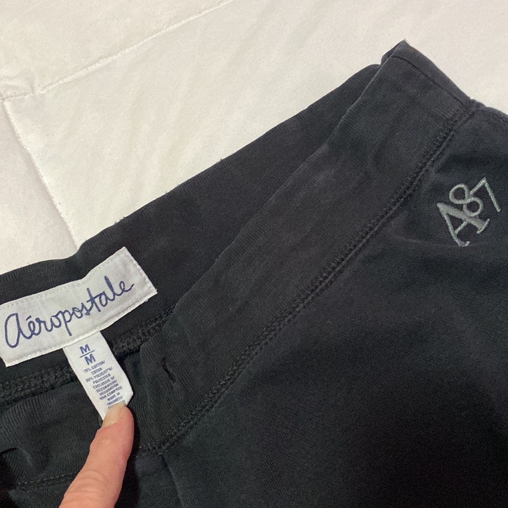 2 pr Cropped Jogger Sweat Pants - Picture 6 of 7